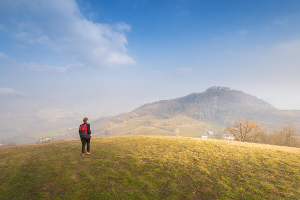 Torre del Monte, Borgo Priolo, Oltrepo Pavese, apennines, province of Pavia, Lombardy, Italy