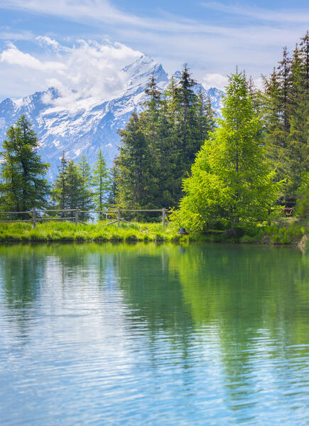 Lac du Mont Joux,  Avise, Vallee d Aoste, Italian alps, Italy