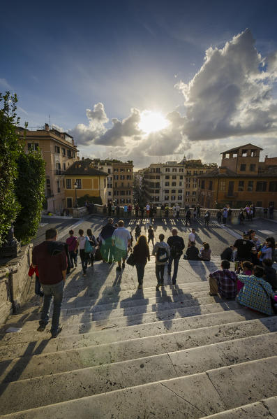 Staircase of Spagna's square (Rome, Lazio, Italy, Europe)