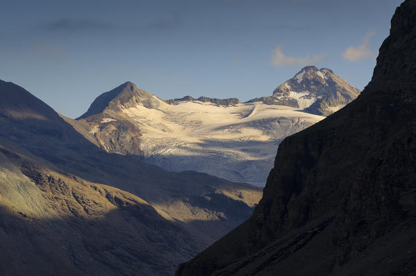 Becca della Traversiere and Gliairettaz glacier, Valgrisenche, Aosta Valley, Italy