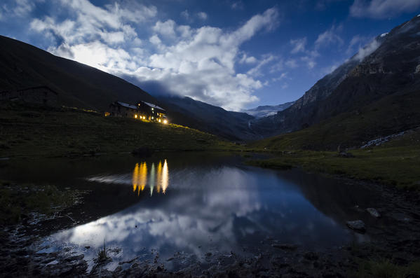 Bezzi refuge, Valgrisenche, Aosta Valley, Italy