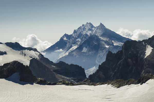 Levanne seen from Becca della Traversiere, Valgrisenche, Aosta Valley, Italy