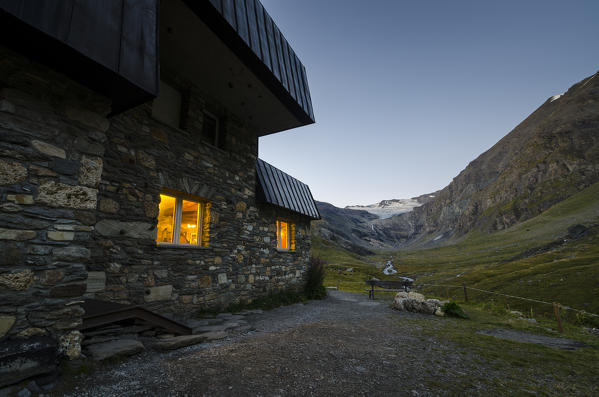 Bezzi refuge, Valgrisenche, Aosta Valley, Italy