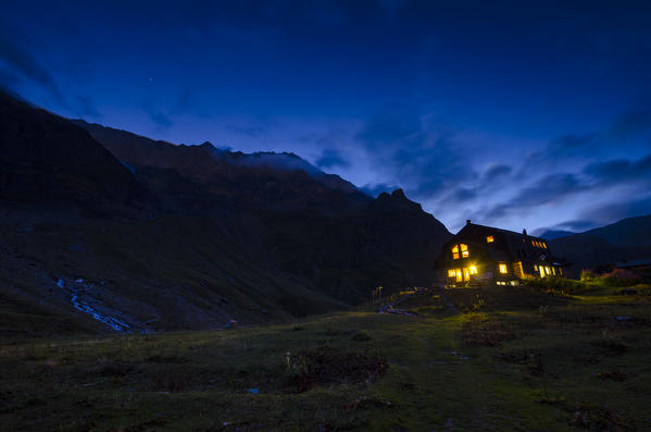 Bezzi refuge, Valgrisenche, Aosta Valley, Italy
