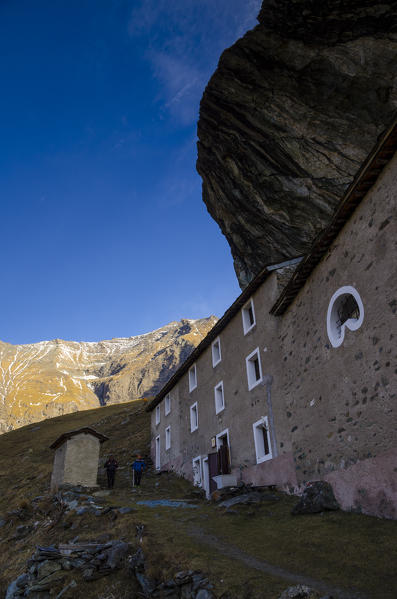 Sanctuary of San Besso (Soana Valley, Gran Paradiso National Park, Piedmont, Italy)