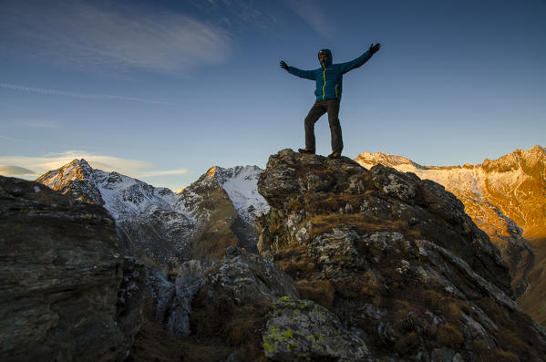 In the sunrise (Soana Valley, Gran Paradiso National Park, Piedmont, Italy)
