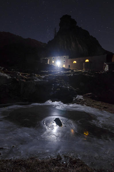Sanctuary of San Besso (Soana Valley, Gran Paradiso National Park, Piedmont, Italy)
