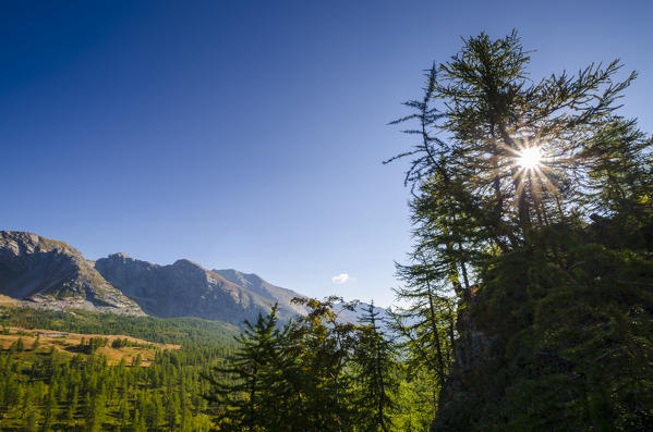 Landscape from Bognanco valley (Val Bognanco, Ossola Piedmont, Italy, Italian alps)