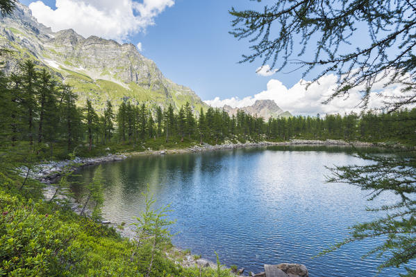 Lago Nero, Alpe Devero, Ossola, Piedmont, Italian alps, Italy