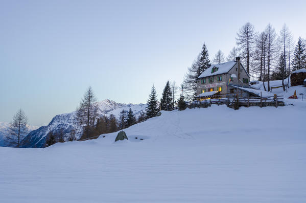 Refuge Crosta, Val Divedro, Ossola, Piedmont, Italian alps, Italy
