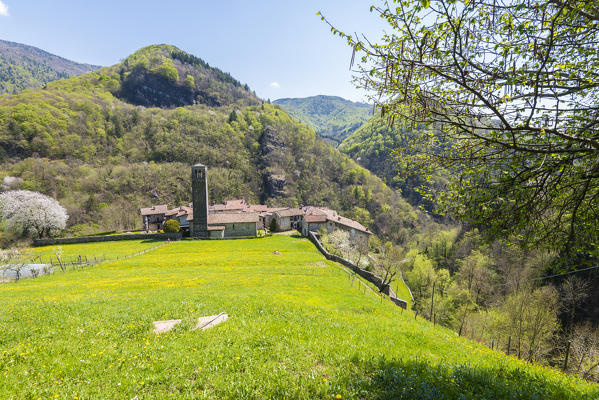 Cornello dei Tasso, Val Brembana, Province of Bergamo, Orobie alps, Italian alps, Italy