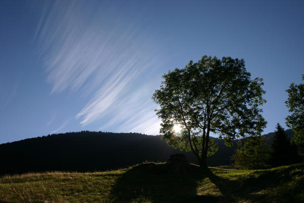 Sunrise, Le Foppe, Val d'Arigna, Valtellina, Italy