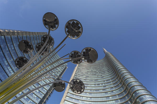 Milan, Lombardy, Italy. Unicredit tower.