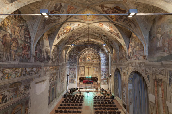 Brescia, Lombardy, Italy. San Cristo churc, the Sistine Chaper of Brescia