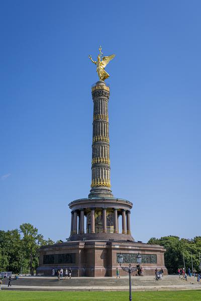 Angel statue aka Siegessaeule, Berlin Victory Column, Berlin, Germany, Europe, West Europe.