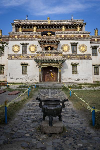 Erdene Zuu Buddhist monastery, Kharkhorin, Ovorkhangai Province, Orkhon Valley, Mongolia, Mongolian, Asia, Asian.
