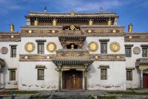 Erdene Zuu Buddhist monastery, Kharkhorin, Ovorkhangai Province, Orkhon Valley, Mongolia, Mongolian, Asia, Asian.
