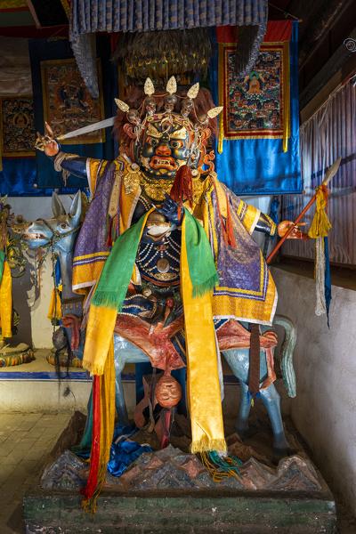 Buddha Statue at Dalai Lama temple at Erdene Zuu, Kharkhorin, Ovorkhangai Province, Orkhon Valley, Mongolia, Mongolian, Asia, Asian.