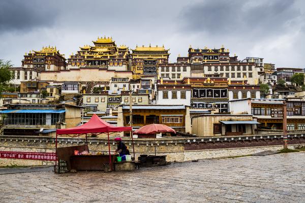 Ganden Sumtseling Monastery, Zhongdian, Shangri-La County, Yunnan Province, China, Asia, Asian, East Asia, Far East