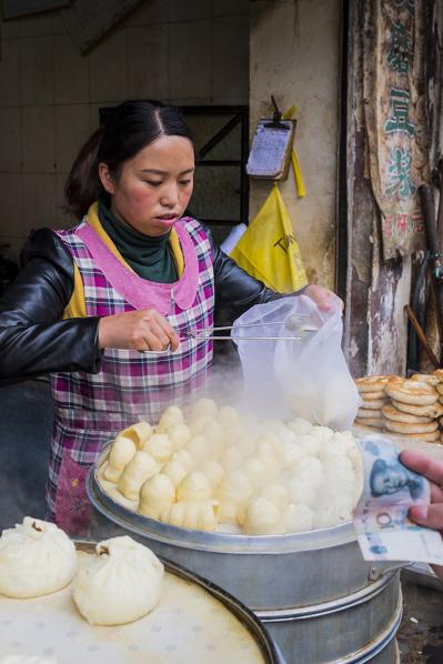 Street food, Zhongdiane, Shangri-La, Yunnan Province, China, Asia, Asian, East Asia, Far East