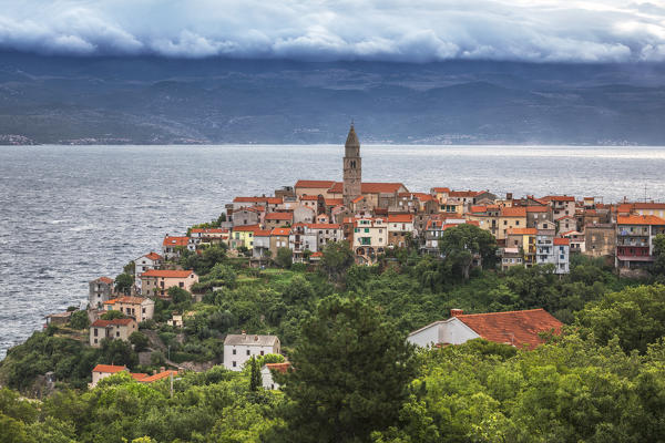 historic town of Vrbnik, Krk island, Kvarner bay, Croatia