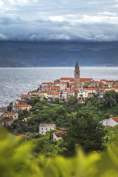 historic town of Vrbnik, Krk island, Kvarner bay, Croatia
