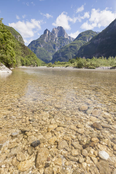 Sedico, Belluno, Italy. Along the theme path 