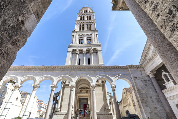 Saint Domnius Chathedral at Diocletian's Palace, Split, Dalmatia, Croatia