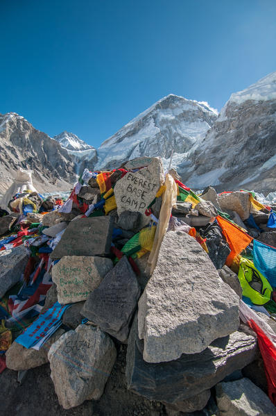 Asia, Nepal, Himalaya region, Khumbu, Sagarmatha National Park, Everest Base Camp (5.364 m)