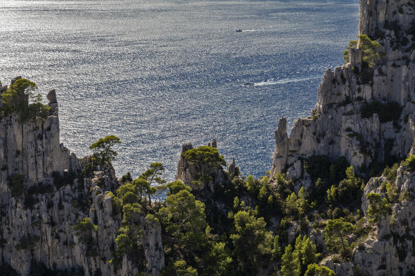 Marseille, Cassis, Provence, France, Europe. Landscapes of the Calanques 