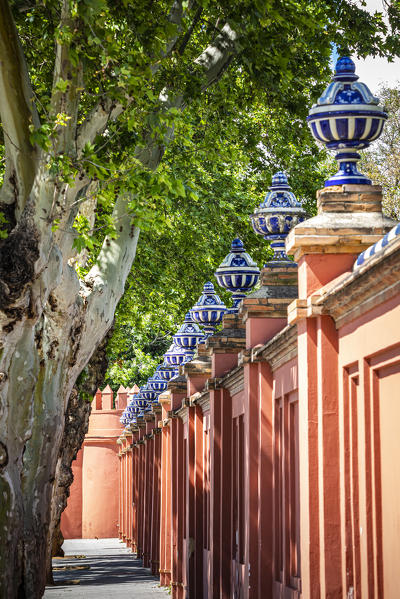 Details of Plaza de Espana. Seville, Andalucia, Spain