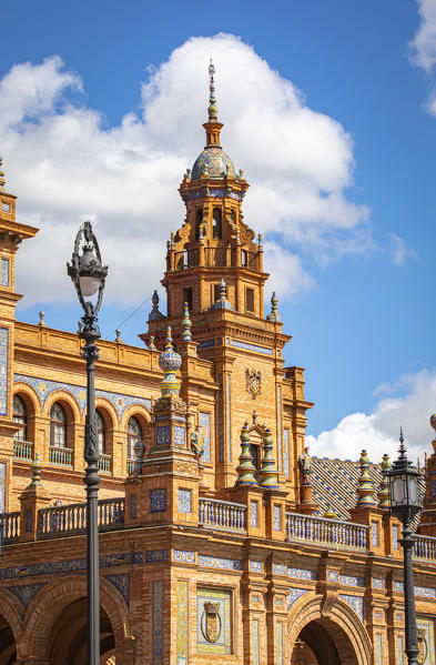 Plaza de Espana, Seville, Andalucia, Spain