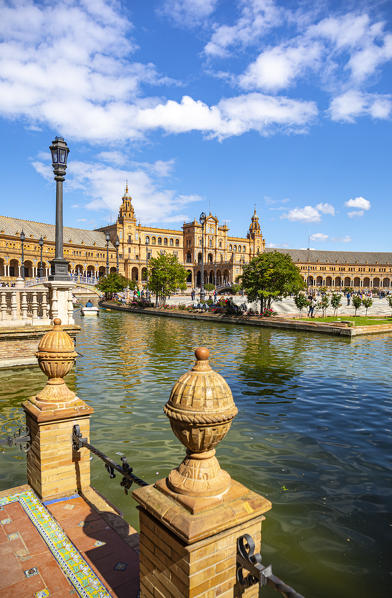 Plaza de Espana, Seville, Andalucia, Spain