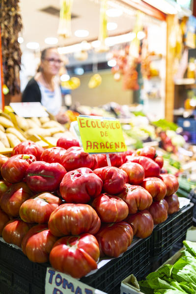 Tomatoes from Triana market. Seville, Andalucia, Spain