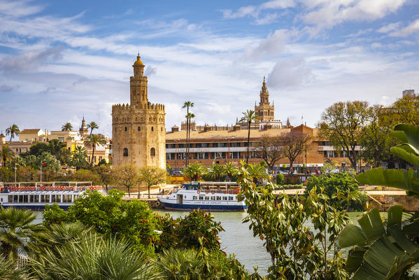 Torre del oro, Seville, Andalucia, Spain