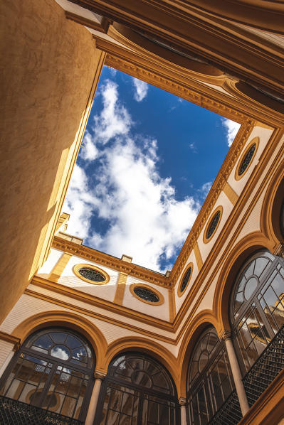 Real Alcazar patios. Seville, Andalucia, Spain