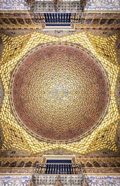 Real Alcazar interiors. Seville, Andalucia, Spain