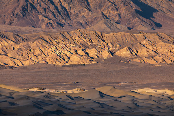 Mesquite flat sand dunes, Death Valley National Park, California, USA