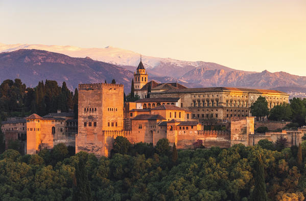 Alhambra, Granada, Andalusia, Spain
