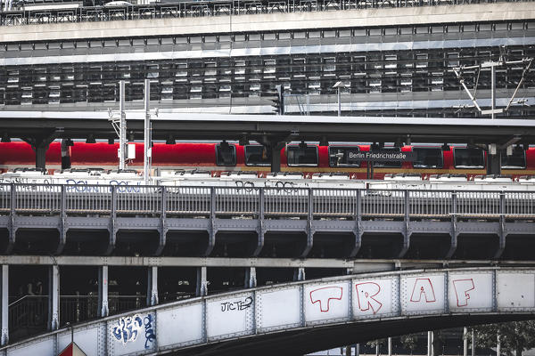Friedrichstrasse train station, Friedrichstrasse, Mitte, Berlin, Germany