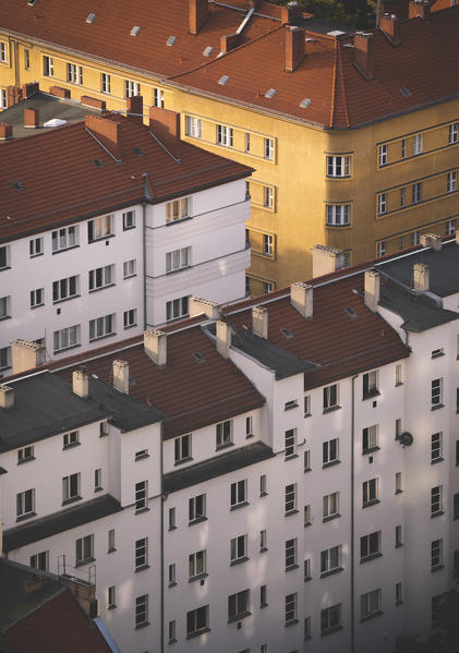 High view of Mitte district, Berlin, Germany