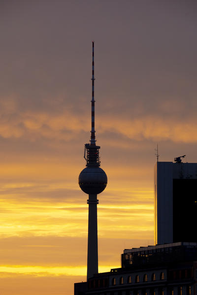 Fernsehturm tower, Mitte, Berlin, Germany