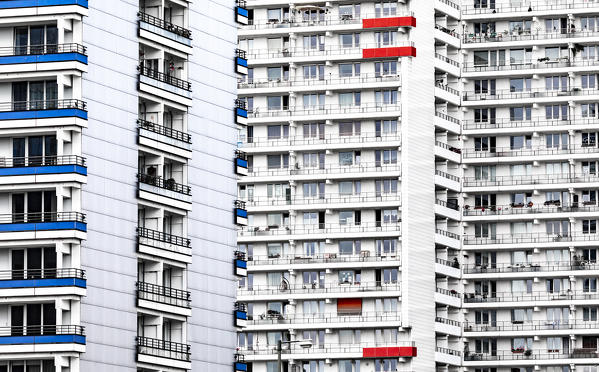 Details of Berlin facades. Mitte, Berlin, Germany