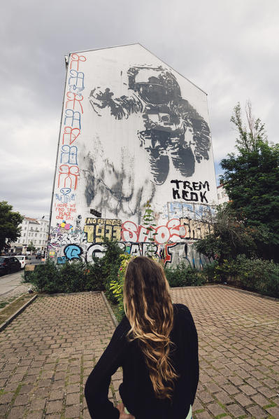 Street art in Kreuzberg district, Berlin, GErmany