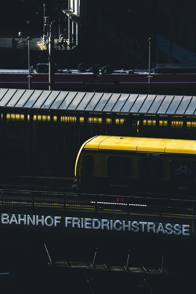Friedrichstrasse train station, Friedrichstrasse, Mitte, Berlin, Germany