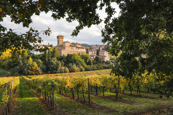 Levizzano Rangone castle, Modena province, Emilia Romagna, Italy