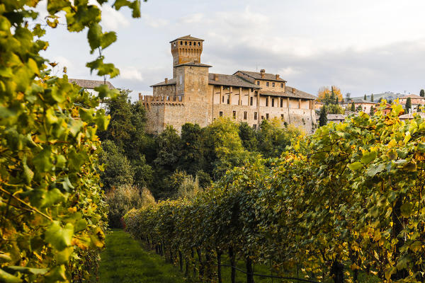 Levizzano Rangone castle, Modena province, Emilia Romagna, Italy