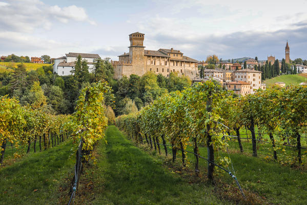 Levizzano Rangone castle, Modena province, Emilia Romagna, Italy