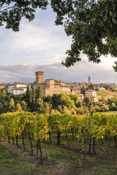 Levizzano Rangone castle, Modena province, Emilia Romagna, Italy