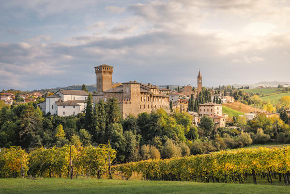 Levizzano Rangone castle, Modena province, Emilia Romagna, Italy